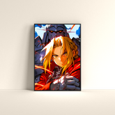 Edward & Alphonse – Fullmetal Alchemist Brotherhood Poster